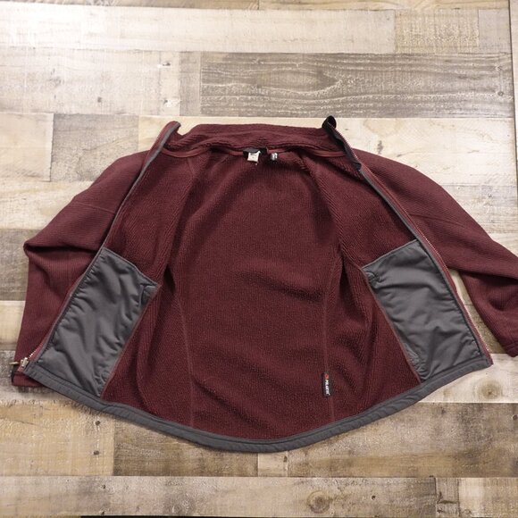 REI Polartec Full-Zip Fleece Jacket Women’s XS Maroon - Picture 11 of 12